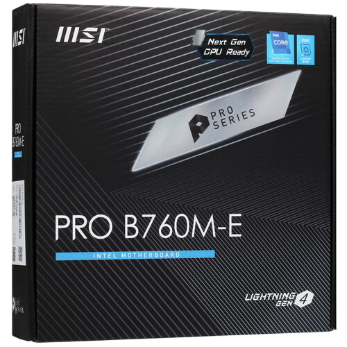 Материнская плата MSI PRO B760M-E