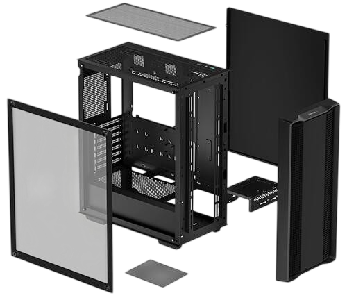 Компьютерный корпус Deepcool CC560 V2 Limited Black (R-CC560-BKNAA0-G-2)