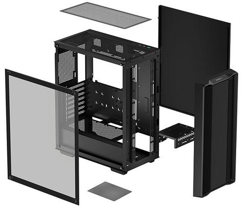 Компьютерный корпус Deepcool CC560 V2 Limited Black R-CC560-BKNAA0-G-2