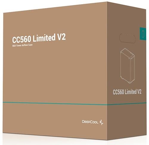 Компьютерный корпус Deepcool CC560 V2 Limited Black R-CC560-BKNAA0-G-2