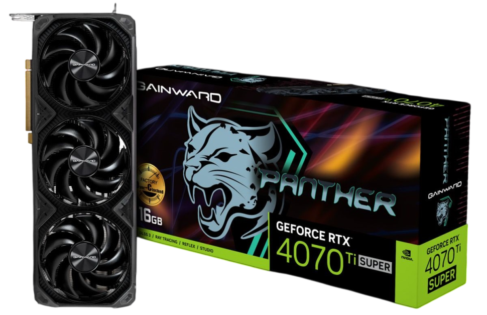 Видеокарта GAINWARD (NED47TSS19T2-1043Z) GeForce RTX 4070 Ti SUPER 16GB PANTHER OC