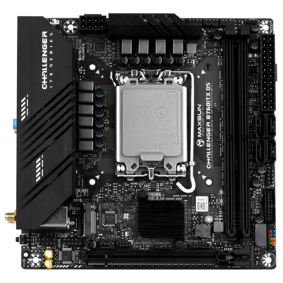 Материнская плата MaxSun B760ITX MS-Challenger D5 WIFI (6940709660188)