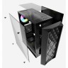 Компьютерный корпус Powercase DIAMOND Mesh LED Black ATX CMDM-L1