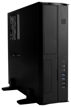 Компьютерный корпус InWin TFX SFF Slim Black BL067BL 300W