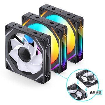 Комплект вентиляторов для корпуса JONSBO ZL-120BR (3 in 1) ARGB Black