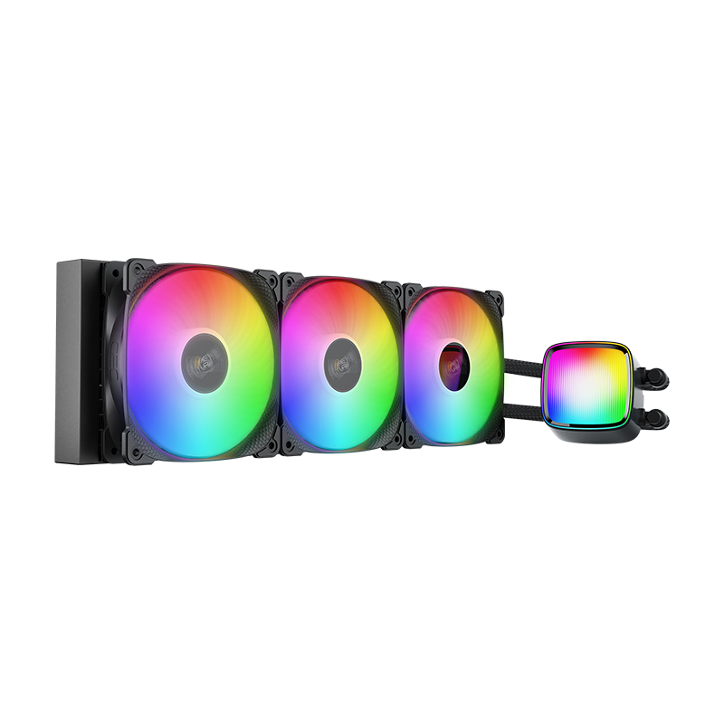 Система жидкостного охлаждения для процессора Geometric Future Eskimo Pro 360 ARGB Black (1C251B1361000)