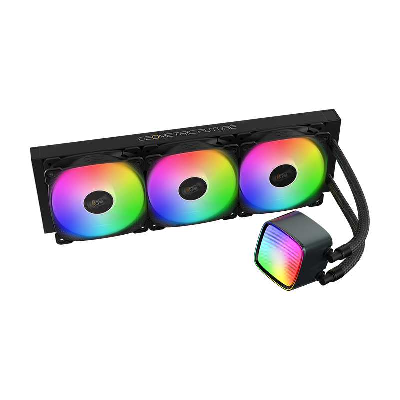 Система жидкостного охлаждения для процессора Geometric Future Eskimo Pro 360 ARGB Black (1C251B1361000)