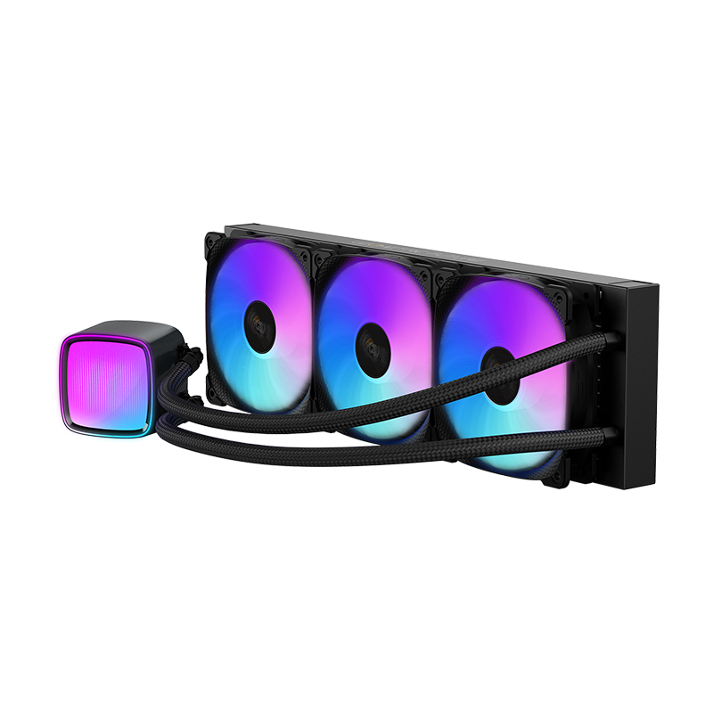 Система жидкостного охлаждения для процессора Geometric Future Eskimo Pro 360 ARGB Black (1C251B1361000)