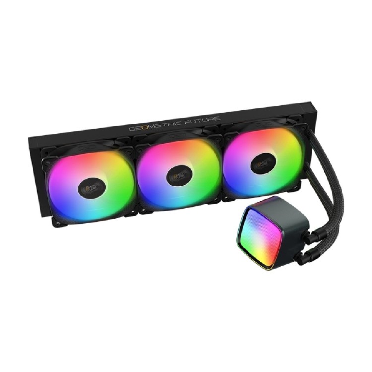 Система жидкостного охлаждения для процессора Geometric Future Eskimo Pro 360 ARGB Black (1C251B1361000) 