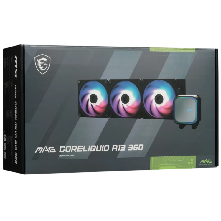 Система жидкостного охлаждения для процессора MSI MAG CORELIQUID A13 360 ARGB Black (306-7ZWDA11-L80)