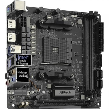 Материнская плата ASRock A320M-ITX