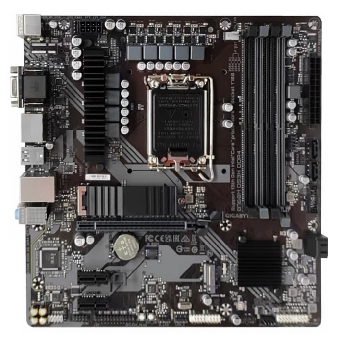 Материнская плата Gigabyte B760M DS3H DDR4 - купить выгодно в 28BIT.
