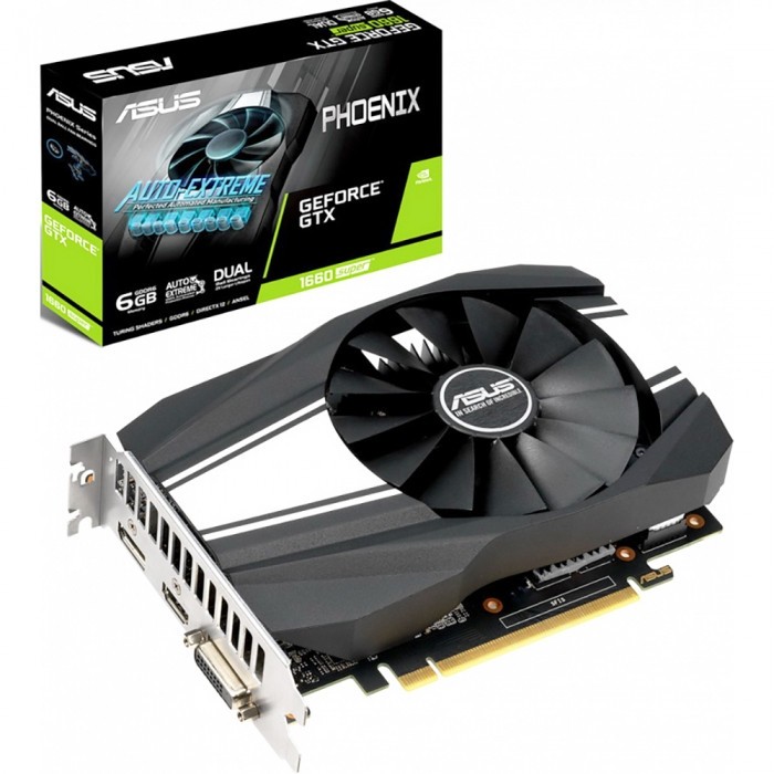 Видеокарта ASUS (PH-GTX1660S-6G) GeForce GTX 1660 SUPER 6GB Phoenix
