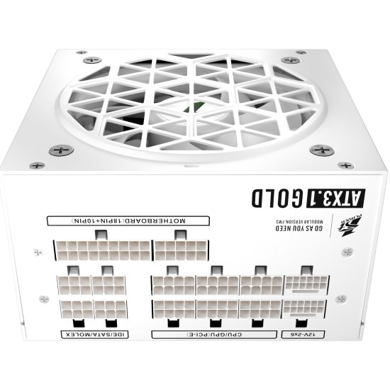 Блок питания 1STPLAYER 1000W NGDP Gold White (HA-1000BA4-WH) 16 Pin (PCIe 5.0 Connector Cable Details)