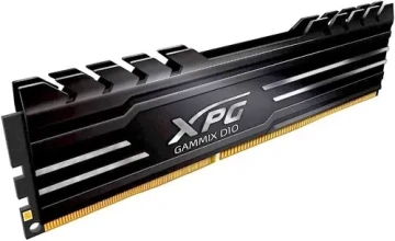 Оперативная память 8 Gb 3600 MHz ADATA XPG GAMMIX D10 Black (AX4U36008G18A-SB10)