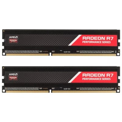 Оперативная память 32 Gb 2400 MHz AMD R7 PERFOMANCE SERIES Black (R7S432G2400U2K)