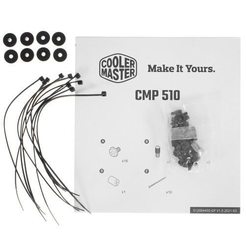 Компьютерный корпус Cooler Master CMP 510 ARGB (CP510-KGNN-S00)