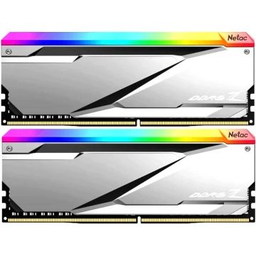 Оперативная память 32 Gb 6800 MHz Netac Z RGB C32 Silver (NTZED5P68DP-32S)