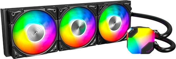 Система жидкостного охлаждения для процессора Montech HyperFlow 360 ARGB Black (HYPERFLOW ARGB 360 (B))