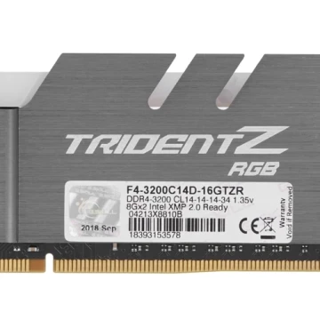 Оперативная память 16 Gb 3200 MHz G.Skill TRIDENT Z RGB (F4-3200C14D-16GTZR)
