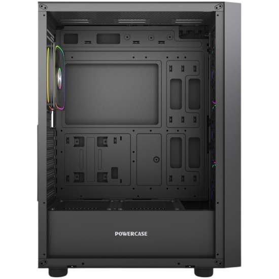 Компьютерный корпус Powercase ByteFlow V2 TG ARGB Black (CBFB-A4-V2)