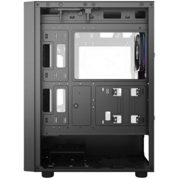 Компьютерный корпус Powercase ByteFlow V2 TG ARGB Black (CBFB-A4-V2)