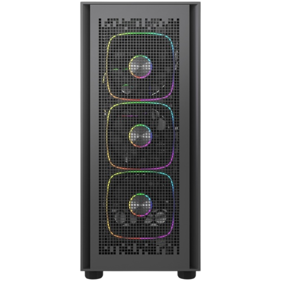 Компьютерный корпус Powercase ByteFlow V2 TG ARGB Black (CBFB-A4-V2)