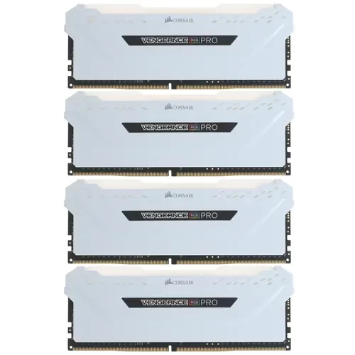 Оперативная память 32 Gb 3600 MHz CORSAIR VENGEANCE RGB PRO (CMW32GX4M4C3600C18W)