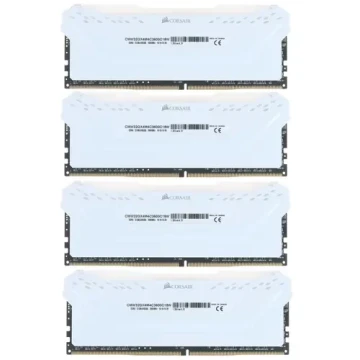 Оперативная память 32 Gb 3600 MHz CORSAIR VENGEANCE RGB PRO (CMW32GX4M4C3600C18W)