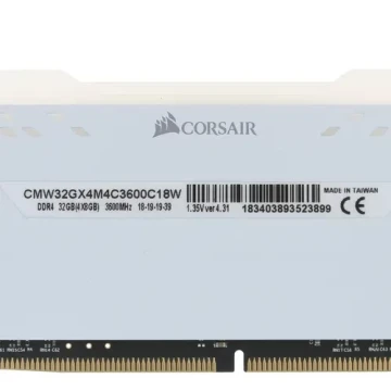 Оперативная память 32 Gb 3600 MHz CORSAIR VENGEANCE RGB PRO (CMW32GX4M4C3600C18W)