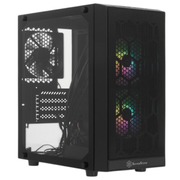 Компьютерный корпус SilverStone PRECISION ARGB Black (SST-PS15B-PRO)