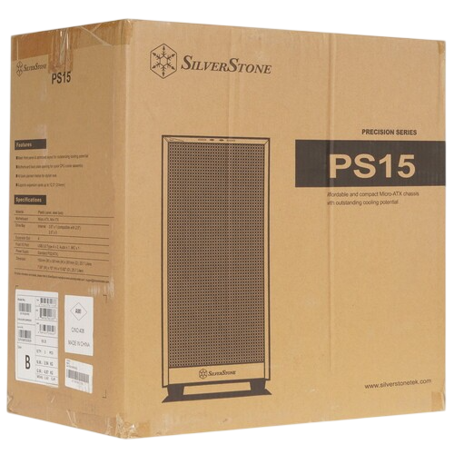 Компьютерный корпус SilverStone PRECISION ARGB Black (SST-PS15B-PRO)