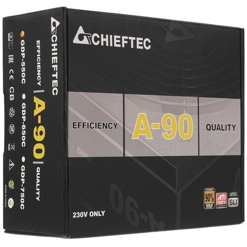 Блок питания Chieftec 550W A-90 (GDP-550C)