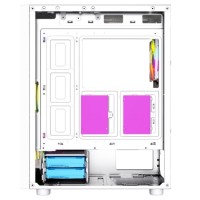 Компьютерный корпус Powercase ALISIO X4W White CAXW-L4