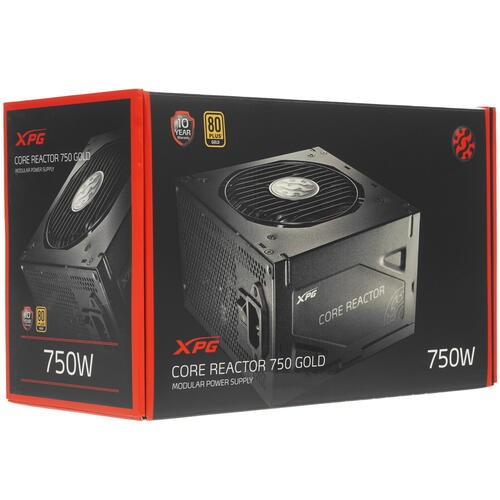 Блок питания ADATA XPG 750W CORE REACTOR (COREREACTOR750G-BKCEU)