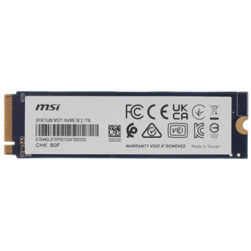 Твердотельный накопитель MSI 1000 Gb SPATIUM M371 (S78-440L870-P83)