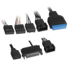 Компьютерный корпус Deepcool MATREXX 55 V3 ADD-RGB White 3F (DP-ATX-MATREXX55V3-AR-WH-3F)