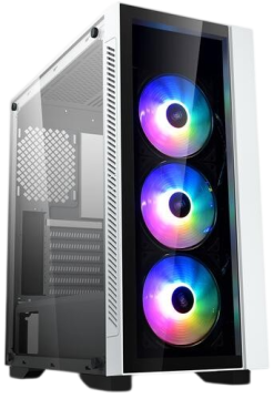 Компьютерный корпус Deepcool MATREXX 55 V3 ADD-RGB White 3F (DP-ATX-MATREXX55V3-AR-WH-3F)