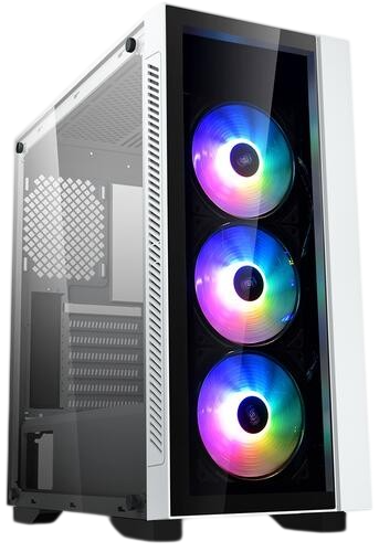 Компьютерный корпус Deepcool MATREXX 55 V3 ADD-RGB White 3F (DP-ATX-MATREXX55V3-AR-WH-3F)