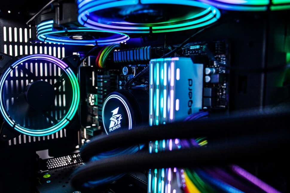 Компьютерный корпус 1STPLAYER STEAM PUNK SP8 SP8-G3