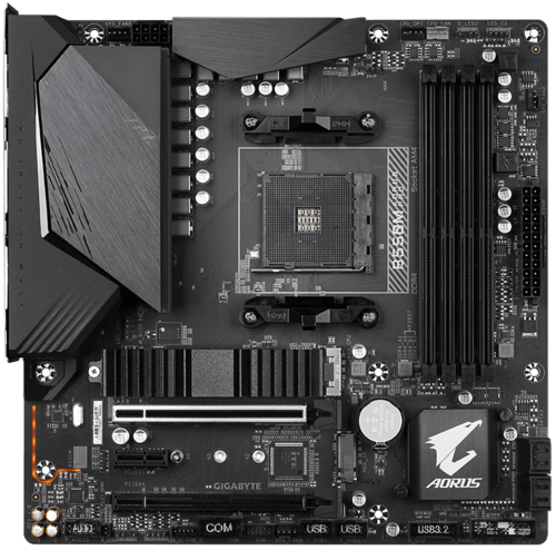 Материнская плата GIGABYTE B550M AORUS PRO