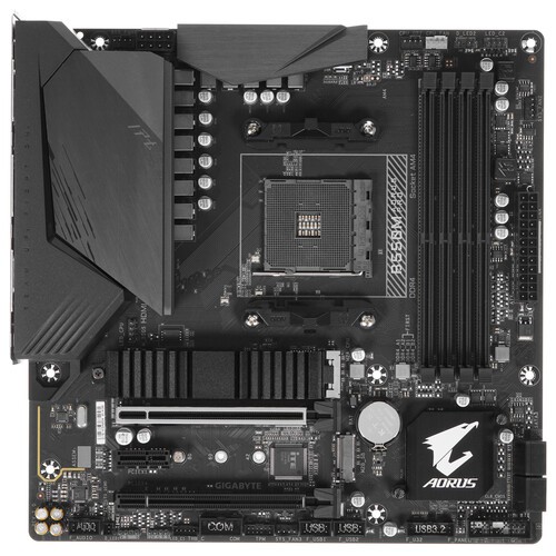 Материнская плата GIGABYTE B550M AORUS PRO