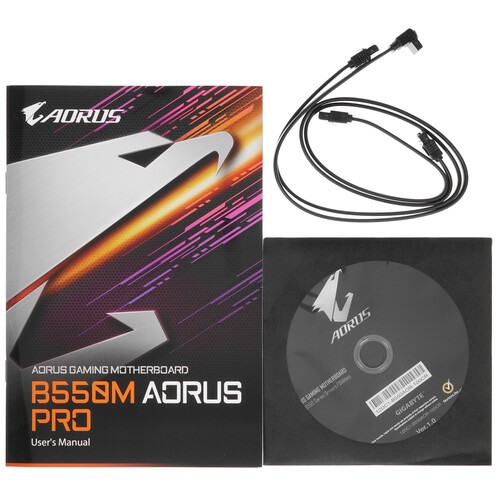 Материнская плата GIGABYTE B550M AORUS PRO