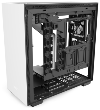 Компьютерный корпус NZXT H710 White/Black CA-H710B-W1