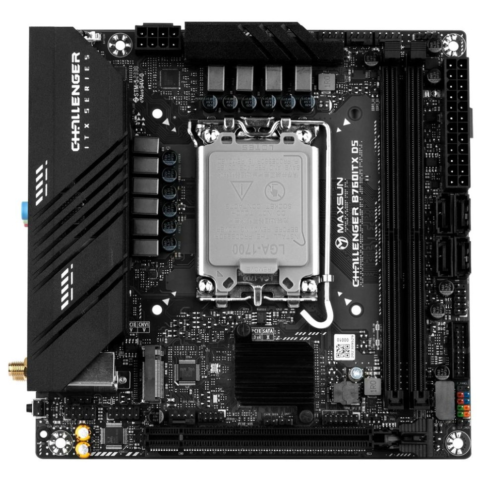 Материнская плата MaxSun B760ITX MS-Challenger D5 (6940709694060)