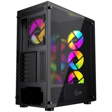 Компьютерный корпус Powercase ATTICA X4B TG Black E-ATX CAEB-L4