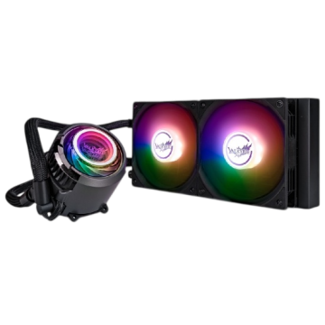Система жидкостного охлаждения для процессора Valkyrie Jarn 240 ARGB Black (HW C240)