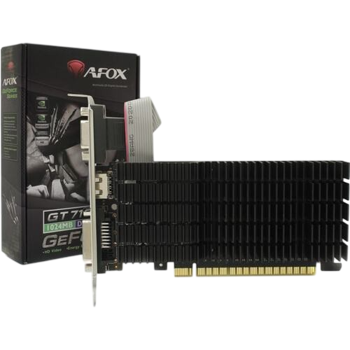 Видеокарта AFox (AF710-1024D3L5) GeForce GT 710 1GB DDR3