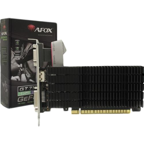 Видеокарта AFox (AF710-1024D3L5) GeForce GT 710 1GB DDR3