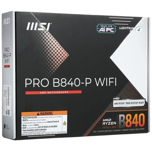 Материнская плата MSI PRO B840-P WIFI